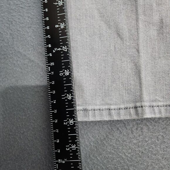 Levi's 712 Women 31 Gray Mid Rise Slim Jeans - Picture 10 of 13